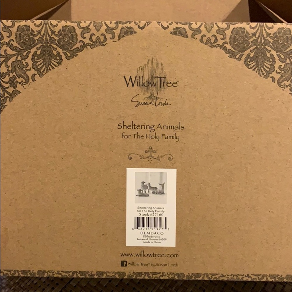 Willow Tree Sheltering Animals